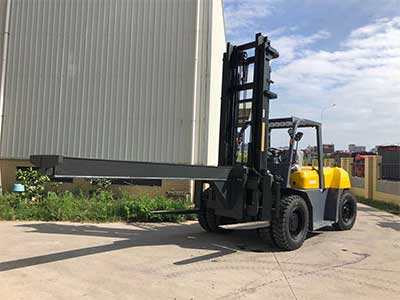 Forklift uçan kollu vinç ve kullanımları