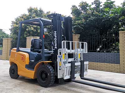 Forklift aksesuarları - devrilme çatalı