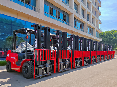 HIFOUNE 3,5 Tonluk Dizel Forklift Avrupa'ya Gidiyor